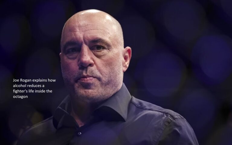 Joe Rogan explains how alcohol reduces a fighter’s life inside the octagon