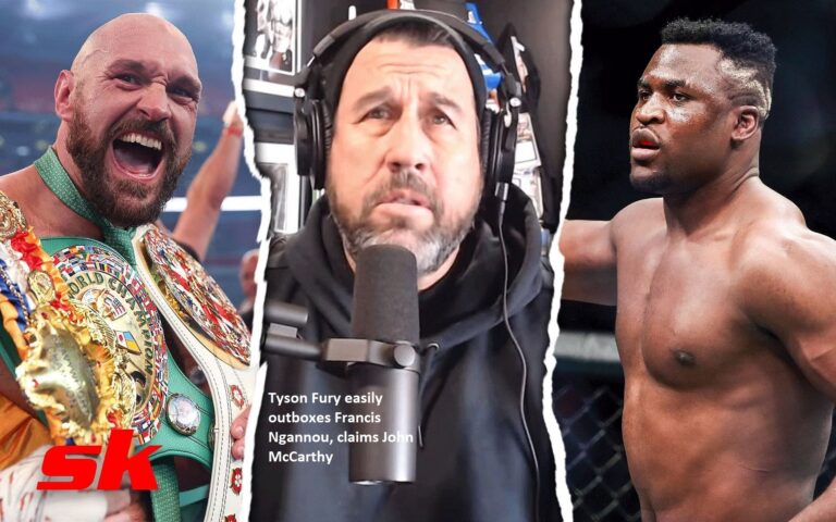 Tyson Fury easily outboxes Francis Ngannou, claims John McCarthy