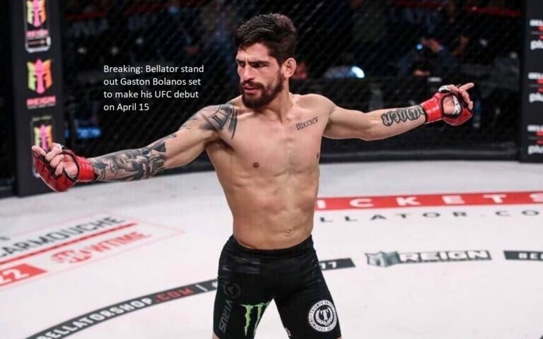 Breaking: Bellator stand out Gaston Bolanos set to make his UFC debut on April 15