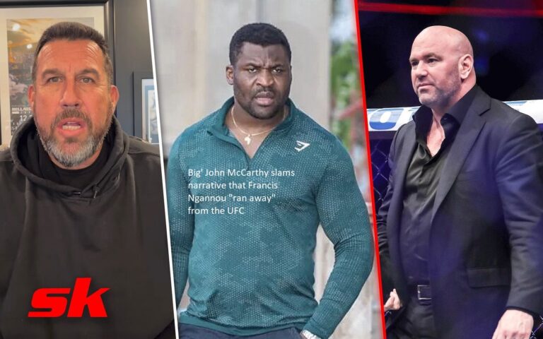 Big’ John McCarthy slams narrative that Francis Ngannou “ran away” from the UFC
