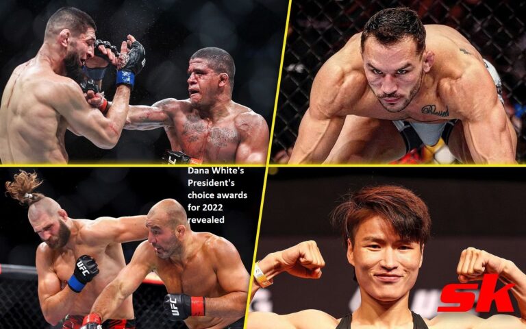 Dana White’s President’s choice awards for 2022 revealed