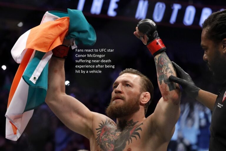 Fans react to UFC star Conor McGregor suffering near-death experience 