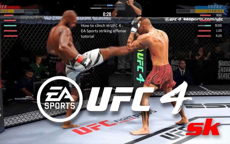 How to clinch in UFC 4 – EA Sports striking offense tutorial
