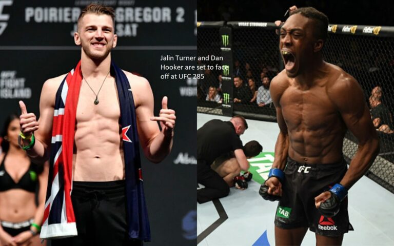 Jalin Turner and Dan Hooker are set to face off at UFC 285