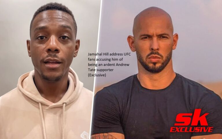 Jamahal Hill address UFC fans accusing him of being an ardent Andrew Tate supporter (Exclusive)