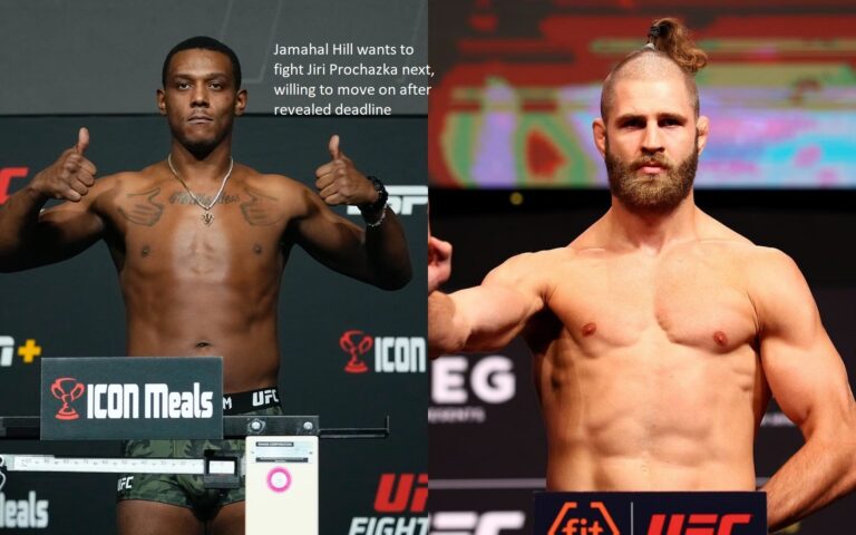 Jamahal Hill wants to fight Jiri Prochazka next, willing to move on after revealed deadline