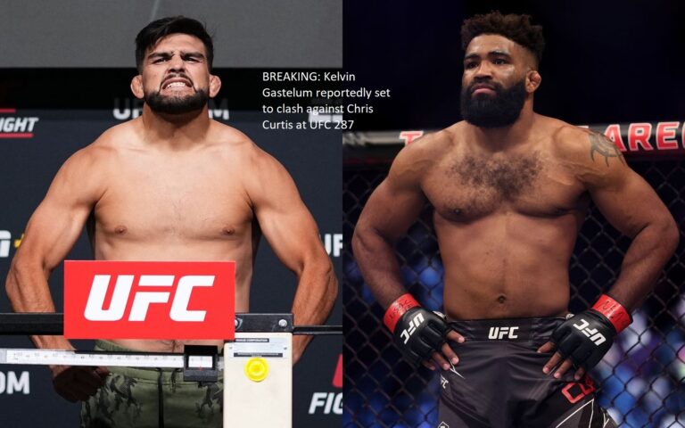 BREAKING: Kelvin Gastelum reportedly set to clash against Chris Curtis at UFC 287