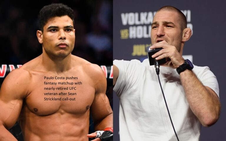 Paulo Costa pushes fantasy matchup with nearly-retired UFC veteran after Sean Strickland call-out