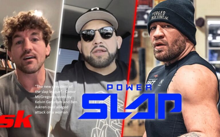 “The new president of the slap league” – Conor McGregor roasted by Kelvin Gastelum and Ben Askren over alleged attack on a woman