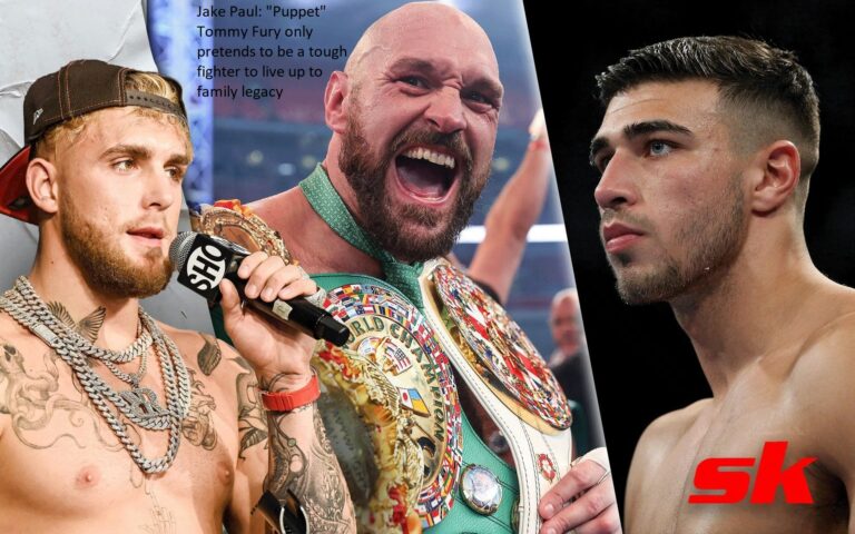 Jake Paul: “Puppet” Tommy Fury only pretends to be a tough fighter to live up to family legacy