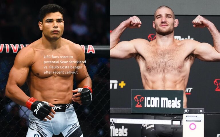 UFC fans react to potential Sean Strickland vs. Paulo Costa banger after recent call-out