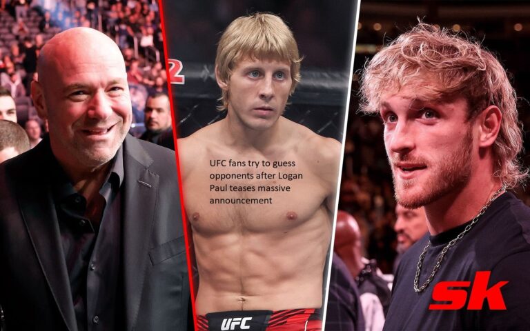 UFC fans try to guess opponents after Logan Paul teases massive announcement