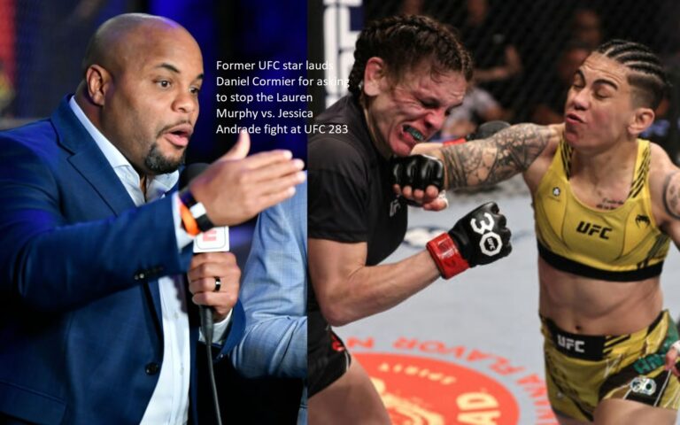Former UFC star lauds Daniel Cormier for asking to stop the Lauren Murphy vs. Jessica Andrade fight at UFC 283