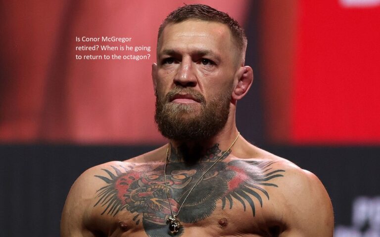 Is Conor McGregor retired? When is he going to return to the octagon?