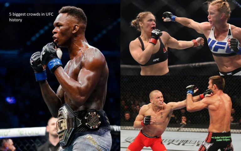 5 biggest crowds in UFC history