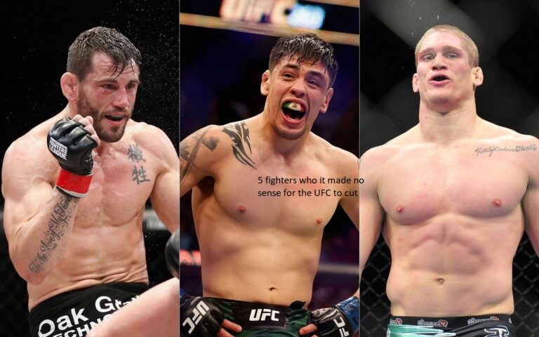 5 fighters who it made no sense for the UFC to cut
