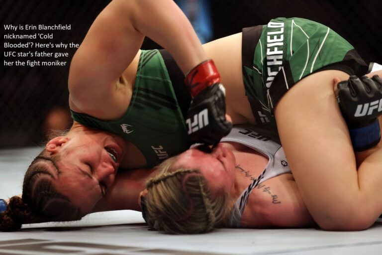 Why is Erin Blanchfield nicknamed ‘Cold Blooded’? Here’s why the UFC star’s father gave her the fight moniker