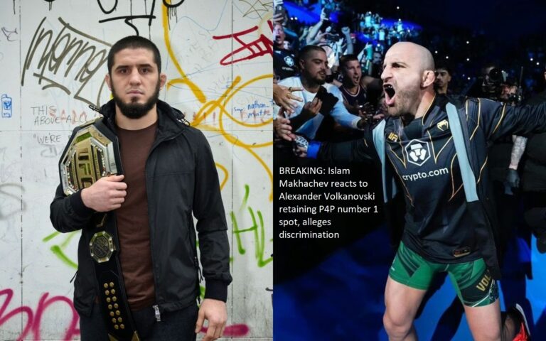BREAKING: Islam Makhachev reacts to Alexander Volkanovski retaining P4P number 1 spot, alleges discrimination