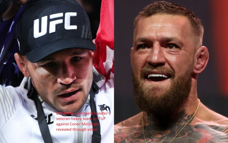 BREAKING: Michael Chandler’s veteran-heavy team on TUF against Conor McGregor revealed through video