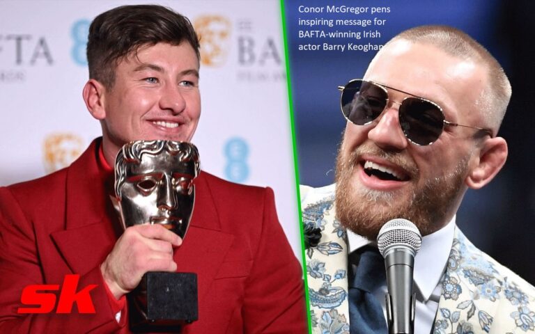 Conor McGregor pens inspiring message for BAFTA-winning Irish actor Barry Keoghan 