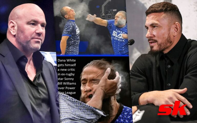Dana White gets himself a new critic in ex-rugby star Sonny Bill Williams over Power Slap League