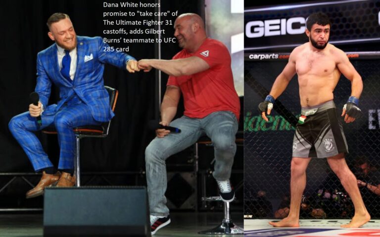 Dana White honors promise to “take care” of The Ultimate Fighter 31 castoffs, adds Gilbert Burns’ teammate to UFC 285 card