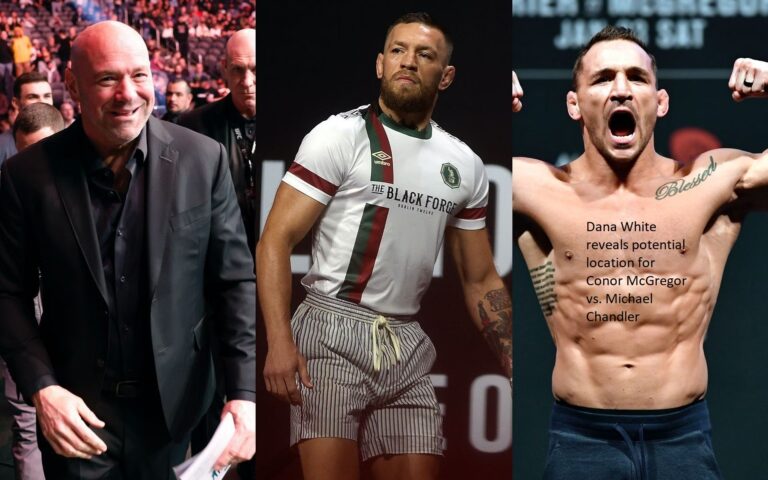 Dana White reveals potential location for Conor McGregor vs. Michael Chandler