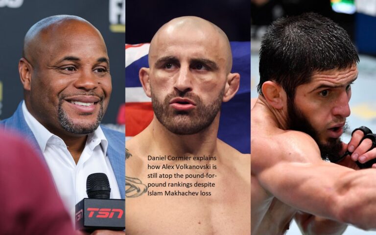 Daniel Cormier explains how Alex Volkanovski is still atop the pound-for-pound rankings despite Islam Makhachev loss