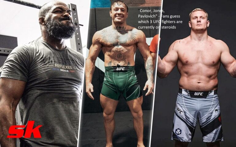 “Conor, Jones, Pavlovich” – Fans guess which 3 UFC fighters are currently on steroids