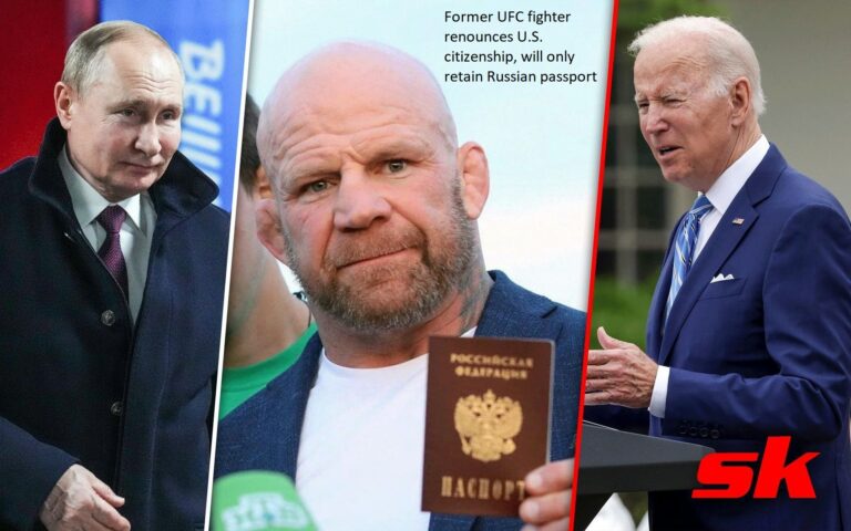 Former UFC fighter renounces U.S. citizenship, will only retain Russian passport