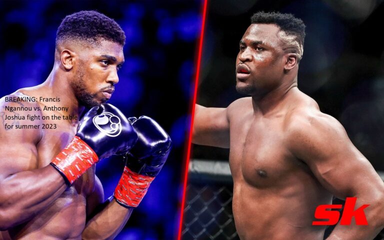 BREAKING: Francis Ngannou vs. Anthony Joshua fight on the table for summer 2023