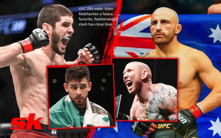 UFC 284 odds: Islam Makhachev a heavy favorite, featherweight clash has close lines
