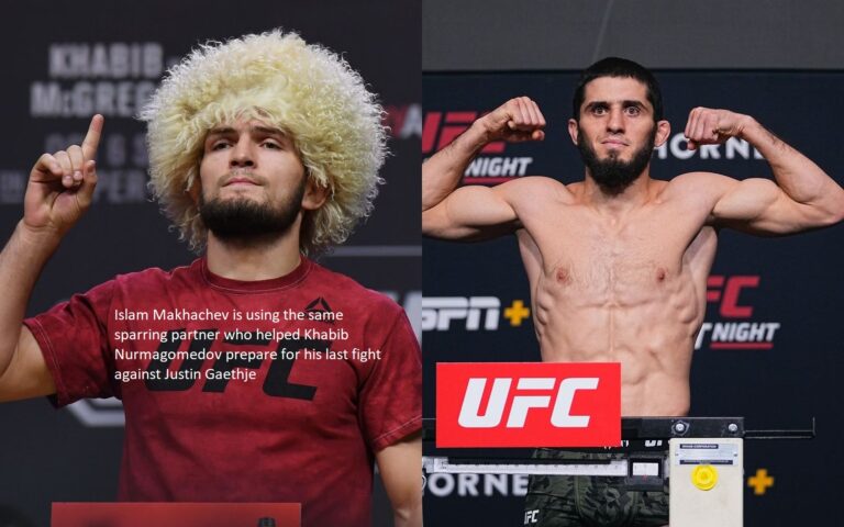 Islam Makhachev is using the same sparring partner who helped Khabib Nurmagomedov prepare for his last fight against Justin Gaethje