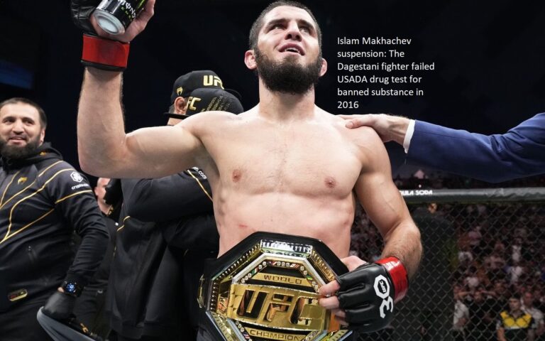 Islam Makhachev suspension: The Dagestani fighter failed USADA drug test for banned substance in 2016