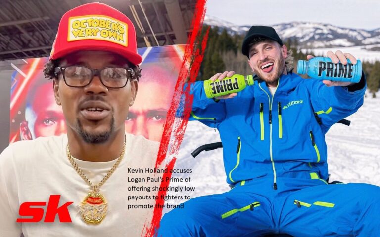 Kevin Holland accuses Logan Paul’s Prime of offering shockingly low payouts to fighters to promote the brand