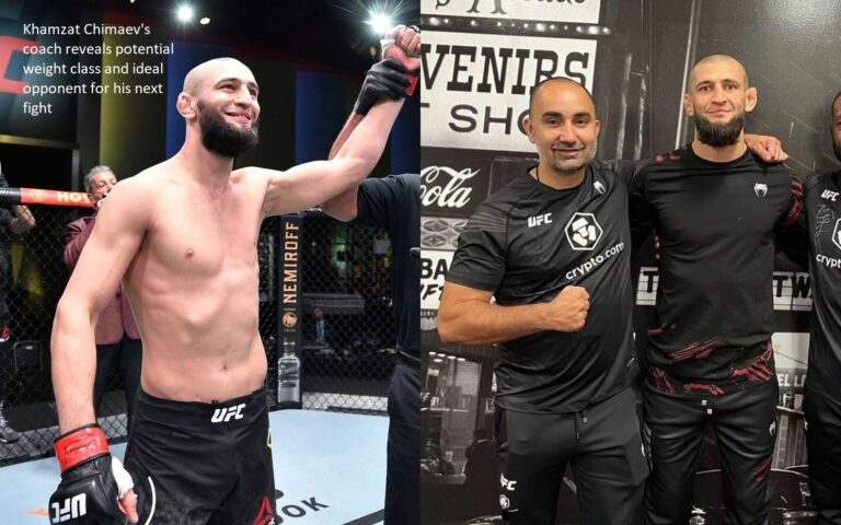 Khamzat Chimaev’s coach reveals potential weight class and ideal opponent for his next fight