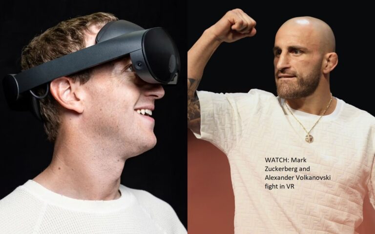 WATCH: Mark Zuckerberg and Alexander Volkanovski fight in VR