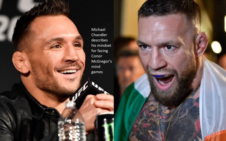 Michael Chandler describes his mindset for facing Conor McGregor’s mind games
