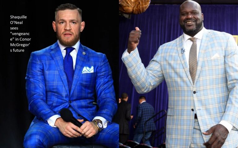 Shaquille O’Neal sees “vengeance” in Conor McGregor’s future