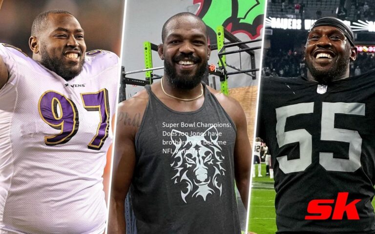Super Bowl Champions: Does Jon Jones have brothers who became NFL winners?