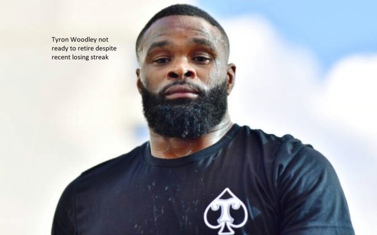 Tyron Woodley not ready to retire despite recent losing streak