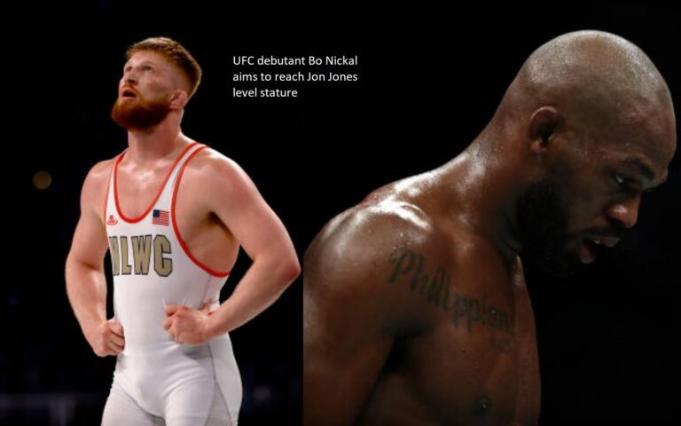 UFC debutant Bo Nickal aims to reach Jon Jones level stature