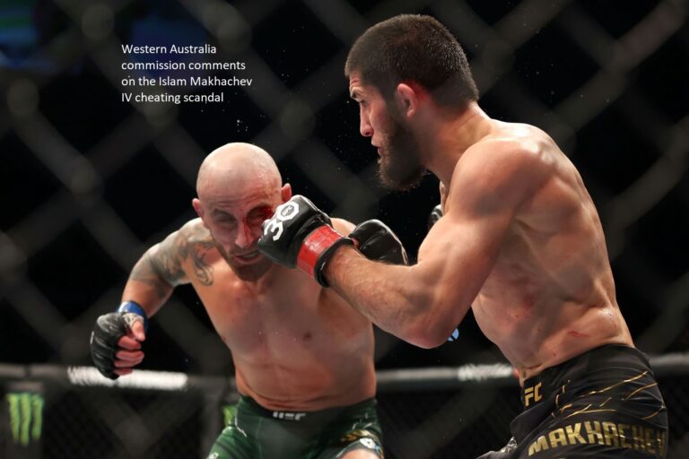 Western Australia commission comments on the Islam Makhachev IV cheating scandal