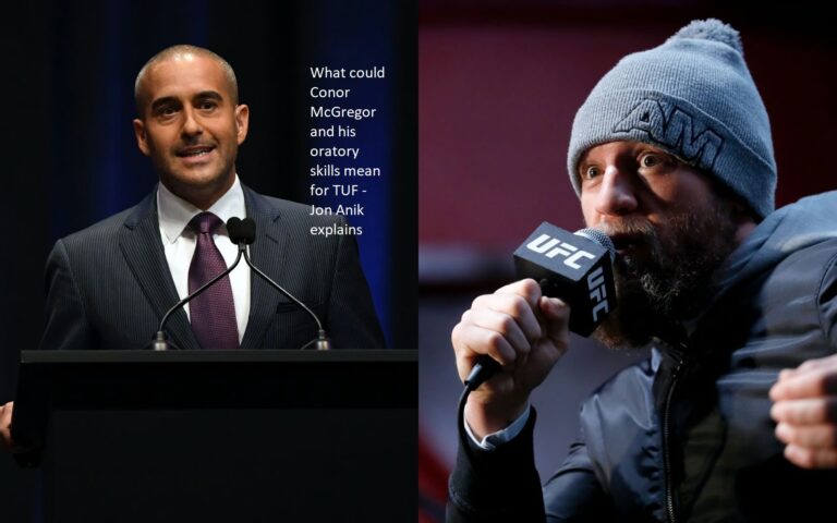 What could Conor McGregor and his oratory skills mean for TUF – Jon Anik explains