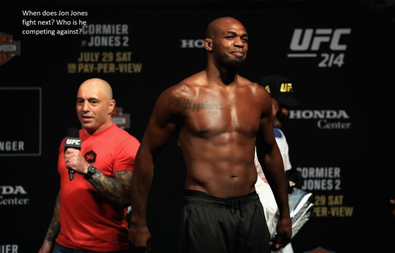 When does Jon Jones fight next? Who is he competing against?