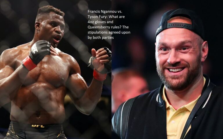 Francis Ngannou vs. Tyson Fury: What are 4oz gloves and Queensberry rules? The stipulations agreed upon by both parties