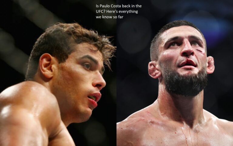 Paulo Costa has returned to the UFC? Here is what we currently know.