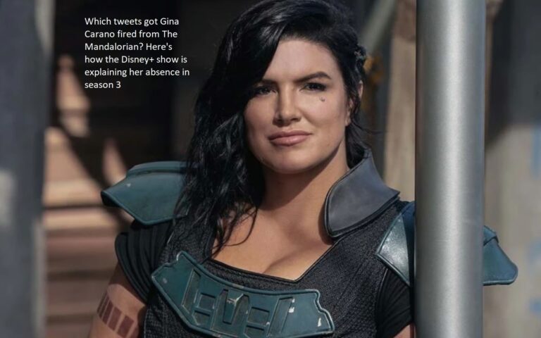 What comments caused Gina Carano to lose her job at The Mandalorian? Here is how the Disney+ series explains why she wasn’t there during season 3: