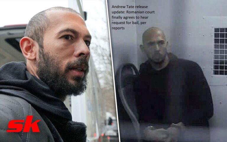 Update on Andrew Tate’s release: According to sources, a Romanian judge has now agreed to hear a plea for bail.