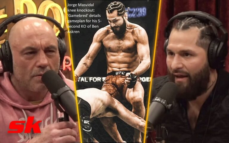 Jorge Masvidal’s 5-second KO of Ben Askren was achieved thanks to his knee, as described in “Gamebred.”